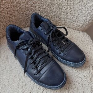 John Varvatos Leather Reed Low Top Sneakers Men’s 9.5